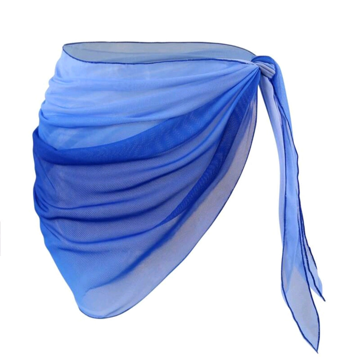 Swim cover up skirt