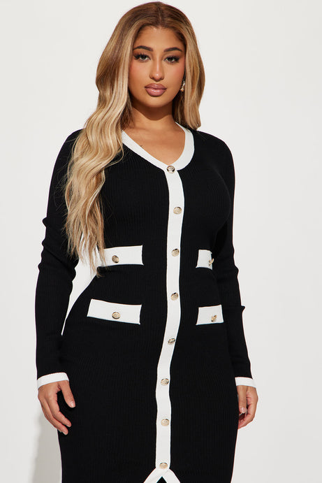 Endless rose midi black