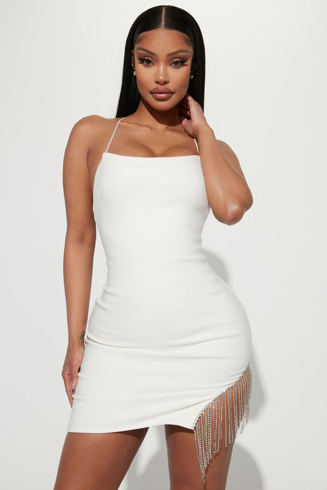 Borrowed hearts mini dress