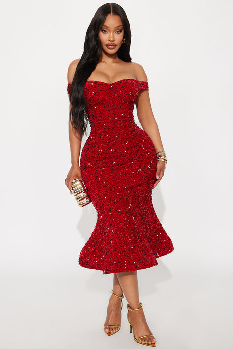 Alora midi dress