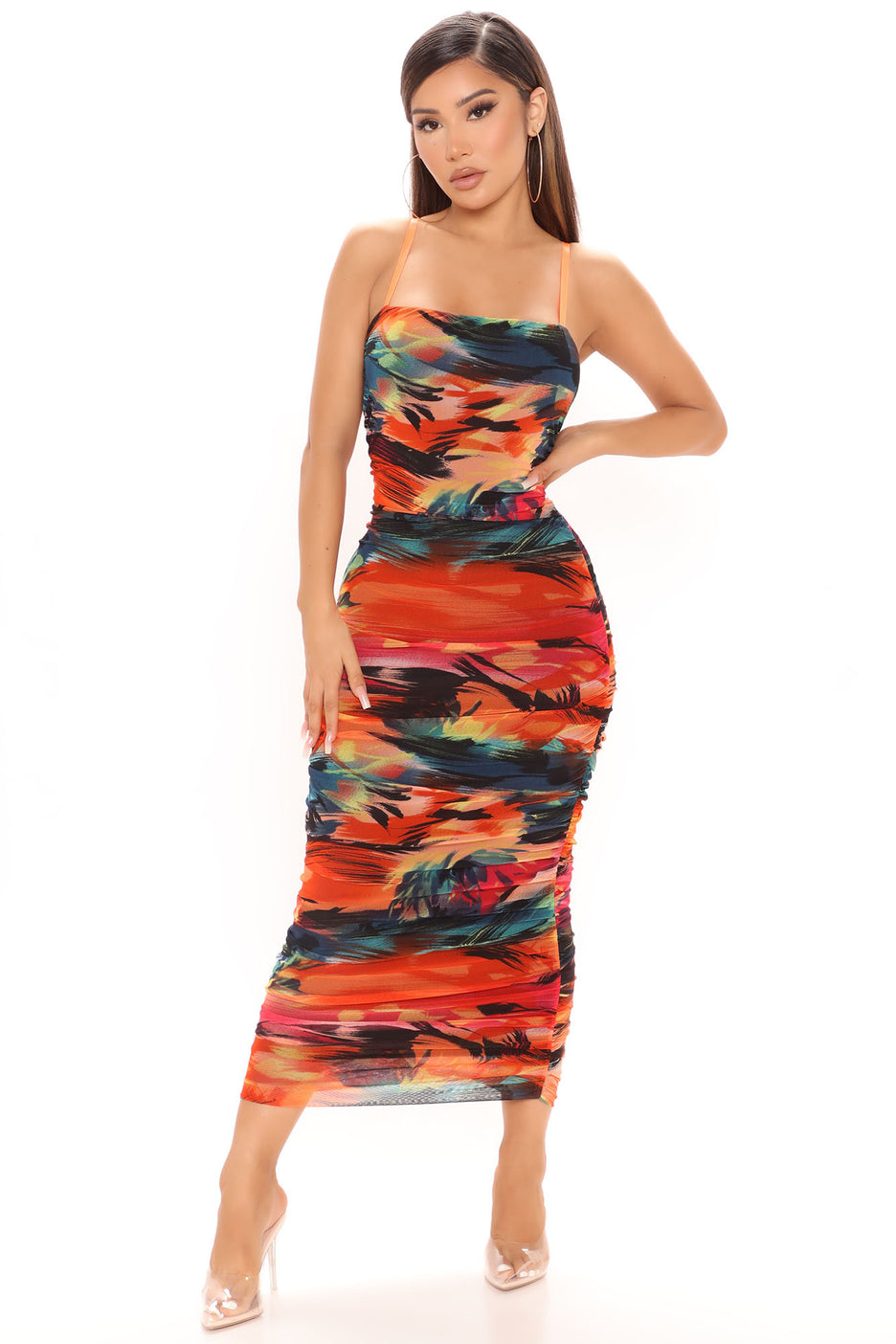 Tropic Sun Midi Dress