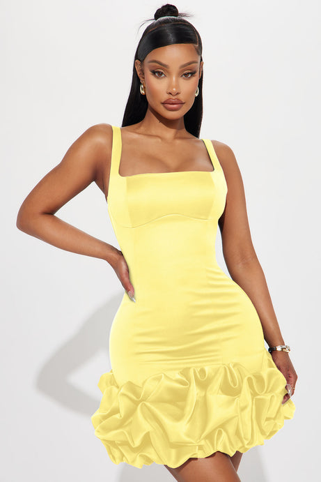 Sienna Satin Mini Dress - y