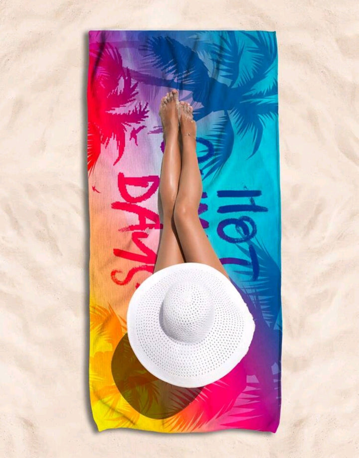 1pc ultra-soft microfiber beach Towel