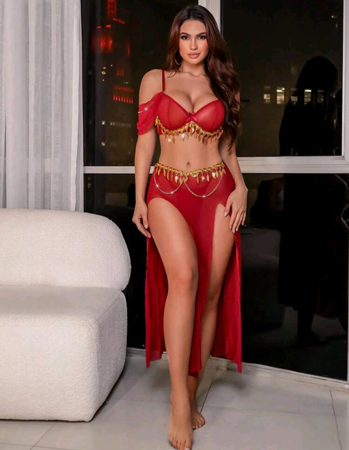 Fantasy costume 3pcs sexy dance set