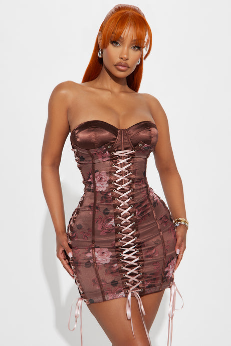 Monet Floral Mini Dress
