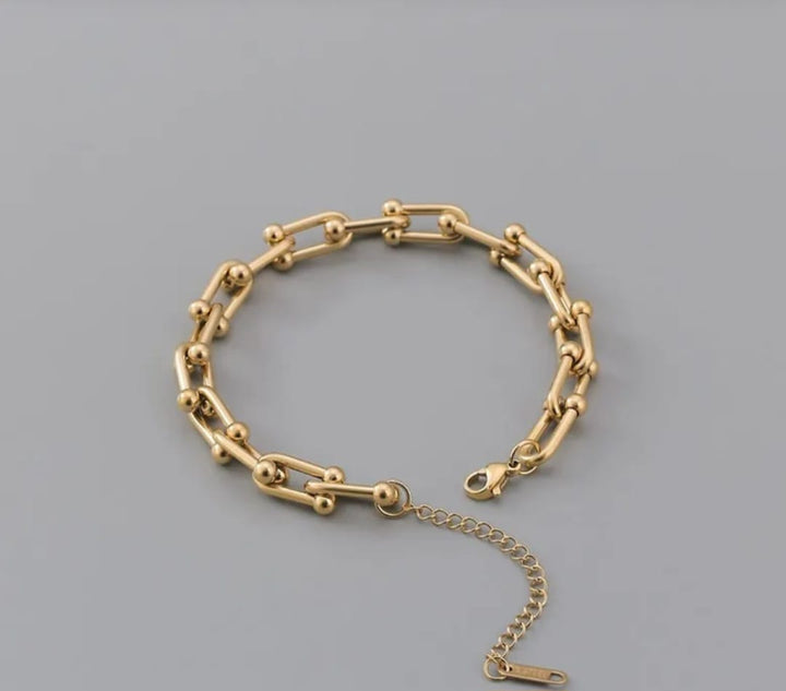 Bracelet golden simple