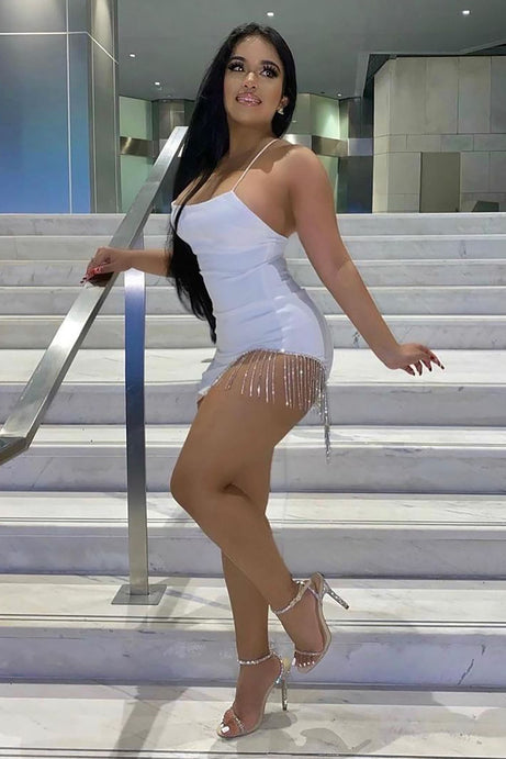 Borrowed hearts mini dress